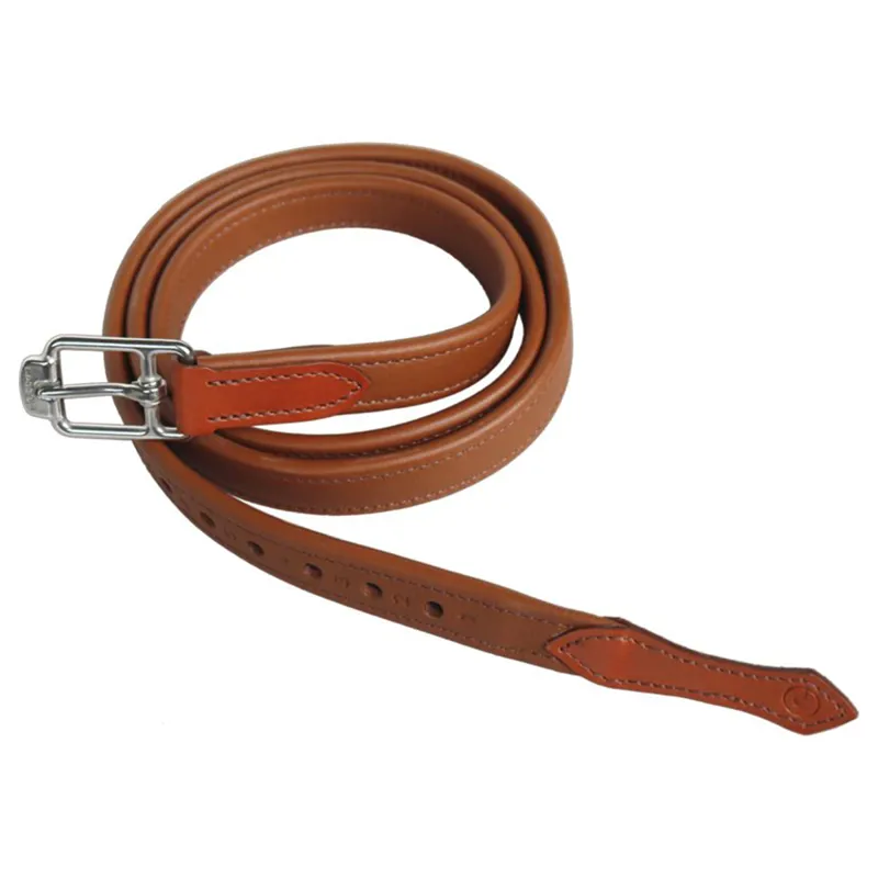 Stubben AKA Leather Connecting Strap - Tobacco